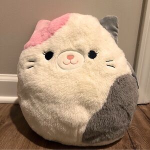 Fuzzamallow Squishmallow 12 Inch Karina NWT Cat Squishmallow